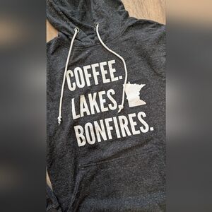 Coffee Lakes Bonfires MN Hoodie